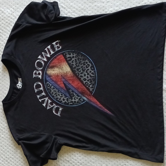 David Bowie  Black  Band T-shirt  - XLARGE  Soft material  - & Lightweight - Picture 11 of 13